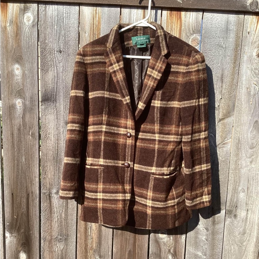 Vintage Ralph Lauren Wool Blazer